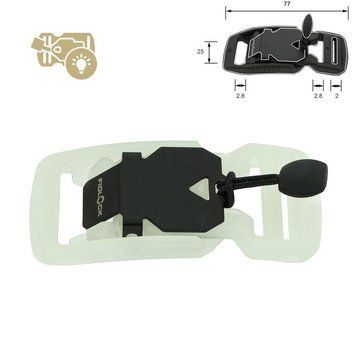 Магнітна пряжка FIDLOCK V-BUCKLE 25 мм ФЛУОРЕСЦЕНТНА V-11401/25GITD фото