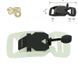 Магнітна пряжка FIDLOCK V-BUCKLE 25 мм ФЛУОРЕСЦЕНТНА V-11401/25GITD фото 1