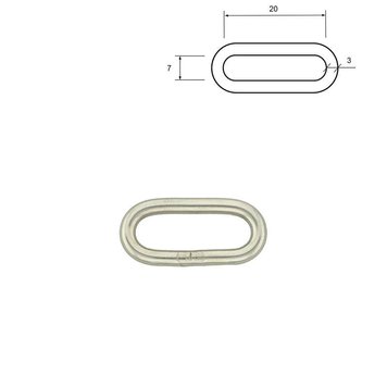 Овал SS/3.0×20 12201 фото
